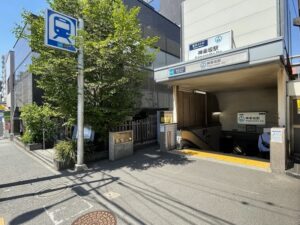 東京メトロ東西線神楽坂駅 写真